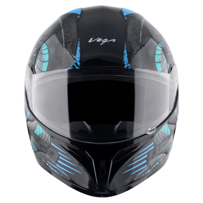 VEGA Voyager Dx Dragoa Black M Blue Full Face Helmet
