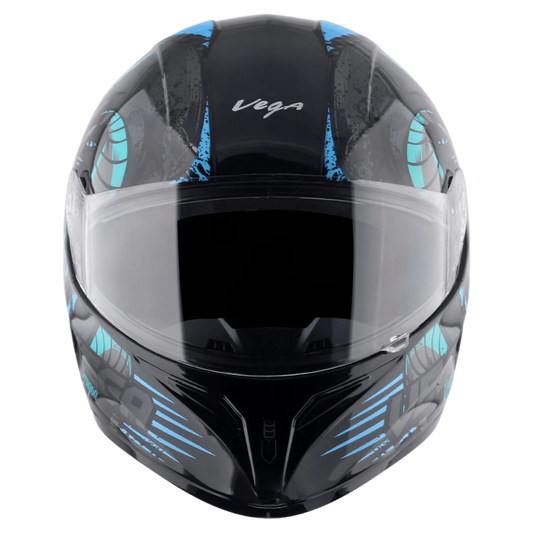 VEGA Voyager Dx Dragoa Black M Blue Full Face Helmet