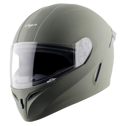 VEGA Voyager Dx Dull Battle Green Full Face Helmet