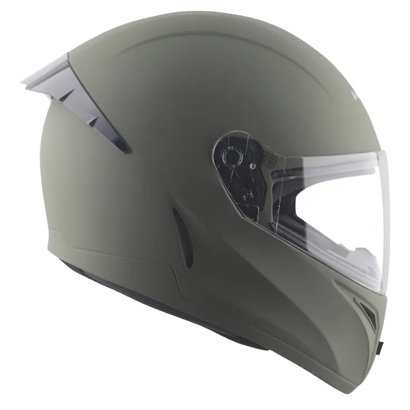 VEGA Voyager Dx Dull Battle Green Full Face Helmet