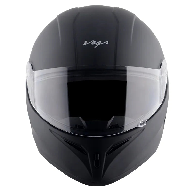 VEGA Voyager Dx Dull Black Half Face Helmet