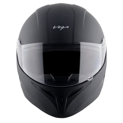 VEGA Voyager Dx Dull Black Half Face Helmet