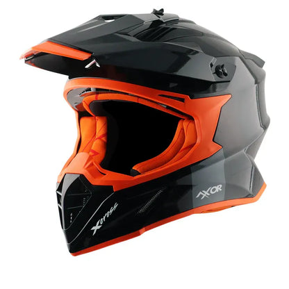 AXOR X Cross Black Orange Off Road Helmet