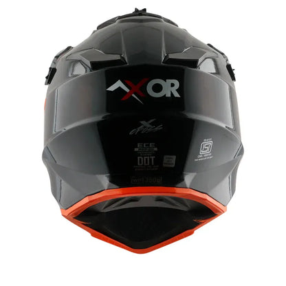 AXOR X Cross Black Orange Off Road Helmet