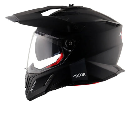 AXOR X Cross Dull Black Red Off Road Helmet