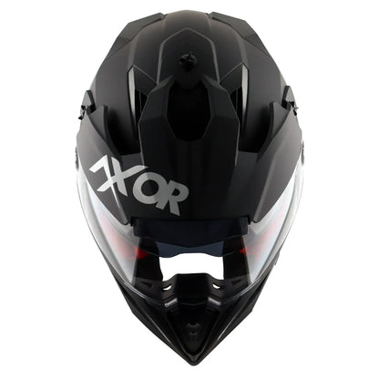AXOR X Cross Dull Black Red Off Road Helmet