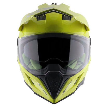 AXOR X Cross Neon Yellow Green Off Road Helmet