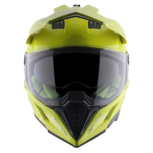 AXOR X Cross Neon Yellow Green Off Road Helmet