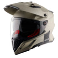 AXOR X Cross Nickel Red Off Road Helmet