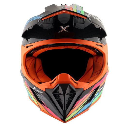 AXOR X Cross X2 Black Grey Off Road Helmet
