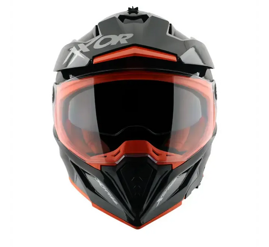AXOR X Cross D V Black Red Off Road Helmet