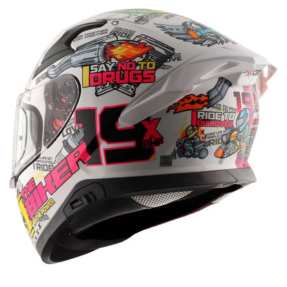 AXOR Xbhp Thenineteen Pink White Full Face Helmet