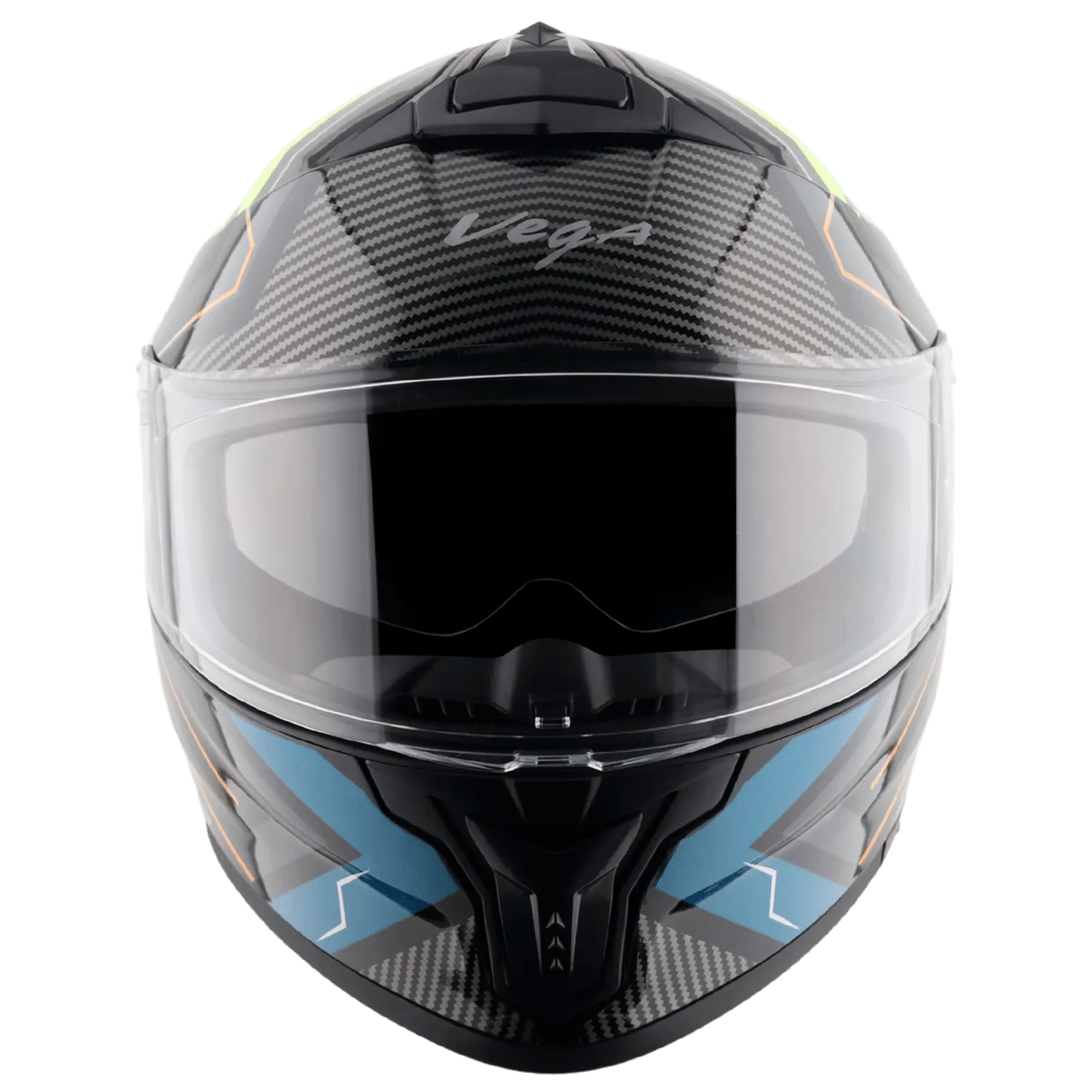 VEGA Zap Dx Explore Black Blue Full Face Helmet