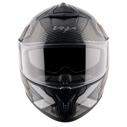 VEGA Zap Dx Explore Black Grey Md Full Face Helmet