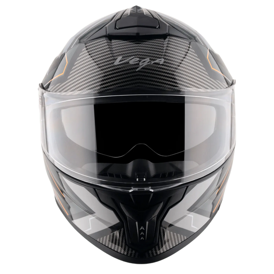 VEGA Zap Dx Explore Black Grey Md Full Face Helmet