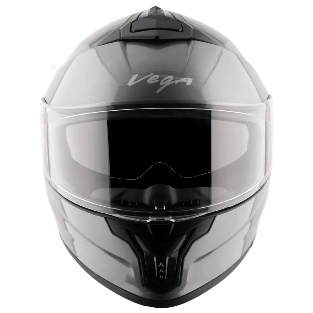 VEGA Zap Dx Solid Athena Grey Full Face Helmet