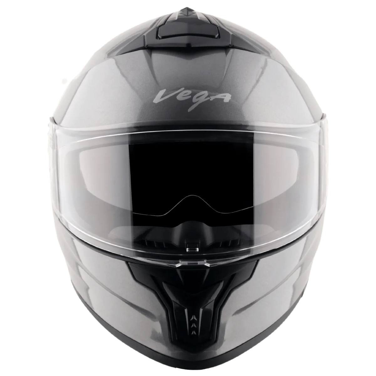 VEGA Zap Dx Solid Athena Grey Full Face Helmet