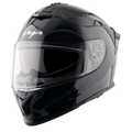 VEGA Zap Dx Solid Black Full Face Helmet