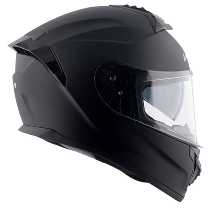 VEGA Zap Dx Solid Dull Black Md Full Face Helmet